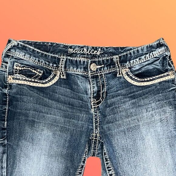Maurices Low Rise Jeans Size 7/8 Regular 31x30 #5 - Picture 3 of 6